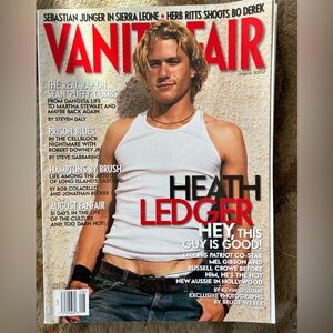 August 2000 VANITY FAIR  HEATH LEDGER